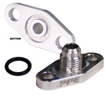 PPE Diesel 5160010 T4 Oil Feed Line Adapter 1994-2007 Dodge 5.9L Cummins