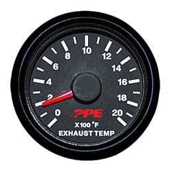 PPE Diesel 5170100 Pyrometer Gauge Kit 2001-2010 GM 6.6L Duramax