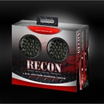 Recon 264152BK Running Light Daytime Round Style Smoked