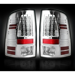 Recon 264169CL Tail Light Clear 2010-2012 Dodge Ram