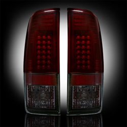 Recon 264176RBK Tail Light Red Smoked 2008-2012 Ford Superduty