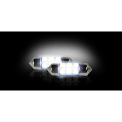 Recon 264215WH LED Light Bulb 6418 High-Power 1-Watt 10mm x 35mm White