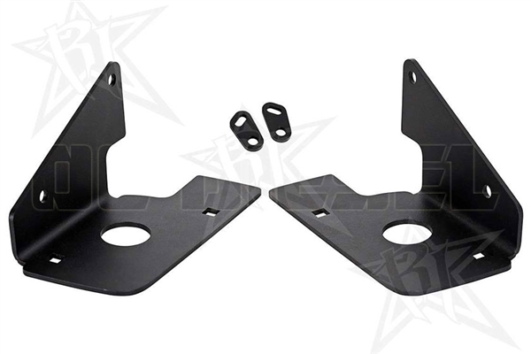 Rigid Industries 40337 D-Series Fog Light Mount Kit for 2007.5-2010 Dodge 6.7 L Cummins