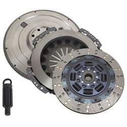 South Bend Clutch 1950-64DFK Ford 400HP Single Disc Kevlar Clutch Kit for 2008-2010 Ford Powerstroke 6.4L Trucks