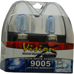 Vision X VX-D9005 Halogen Bulb Set 9005 65 Watt Hi Beam Dot Approved Superwhite