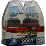 Vision X VX-D9007 Halogen Bulb Set 9007 55/65 Watt Hi/Low Beam Dot Approved Superwhite