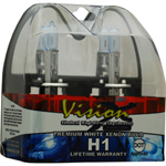 Vision X VX-DH1 Halogen Bulb Set H1 55 Watt Low Beam Dot Approved Superwhite