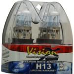 Vision X VX-DH13 Halogen Bulb H13 60/55 Watt Hi/Low Beam Dot Approved Superwhite
