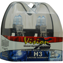 Vision X VX-DH3 Halogen Bulb H3 66 Watt Dot Approved Superwhite