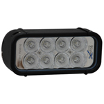 Vision X XIL-81 LED Bar 6 inch Xmitter Black Eight 3-Watt Flood Beam