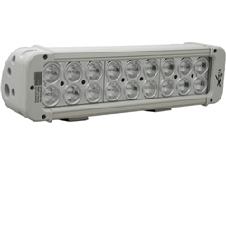 Vision X XIL-P1810W LED Bar 11 inch Xmitter Prime White Eighteen 3-Watt 10 Degree Narrow Beam