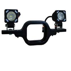 Vision X XIL-SRECEIVER Trailer Hitch Mount Solstice Solo For 2 Lights