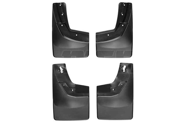 WeatherTech 110035-120035 MudFlaps Set for 2014-2017 GM 6.6L Duramax LML, LP5