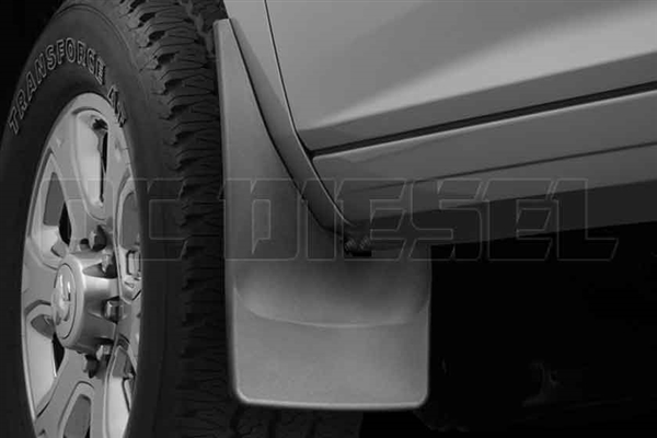 WeatherTech 110045 Front MudFlaps for 2014-2017 Dodge 6.7L Cummins