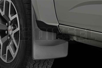 WeatherTech 110049 Front MudFlaps for 2015-2017 GM 2.8L Duramax LWN