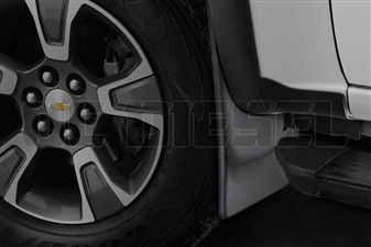 WeatherTech 110052 Front MudFlaps for 2015-2017 GM 2.8L Duramax LWN