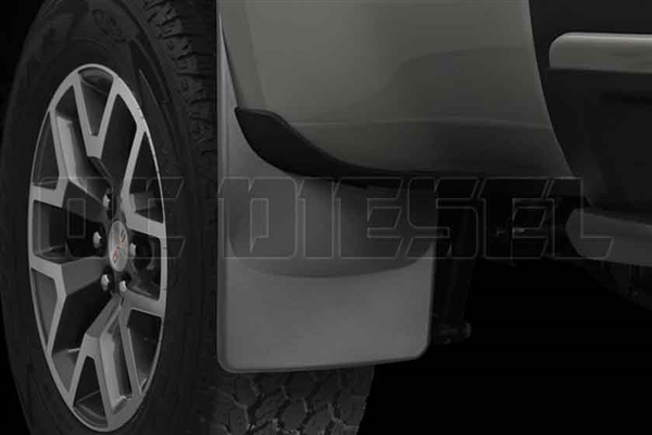 WeatherTech 120049 Rear MudFlaps for 2015-2017 GM 2.8L Duramax LWN