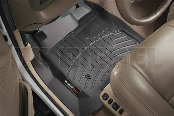 WeatherTech 440021 Black Front FloorLiner for 1999-2007 Ford 7.3L, 6.0L Powerstroke