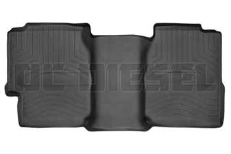 WeatherTech 440622 Black Rear FloorLiner for 2001-2007 GM 6.6L Duramax LB7, LLY, LBZ