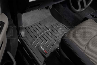 WeatherTech 442161 Black Front FloorLiner for 2010-2012 Dodge 6.7LCummins