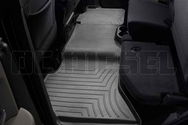 WeatherTech 442163 Black Rear FloorLiner for 2010-2017 Dodge 6.7L Cummins