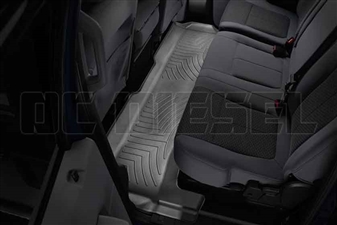 WeatherTech 443052 Black Rear FloorLiner for 2011-2016 Ford 6.7L Powerstroke