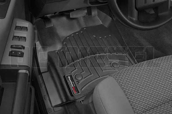 WeatherTech 444331 Black Front FloorLiner for 2012-2016 Ford 6.7L Powerstroke