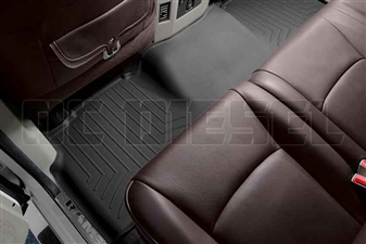 WeatherTech 444772 Black Rear FloorLiner for 2009-2017 Dodge 6.7L Cummins