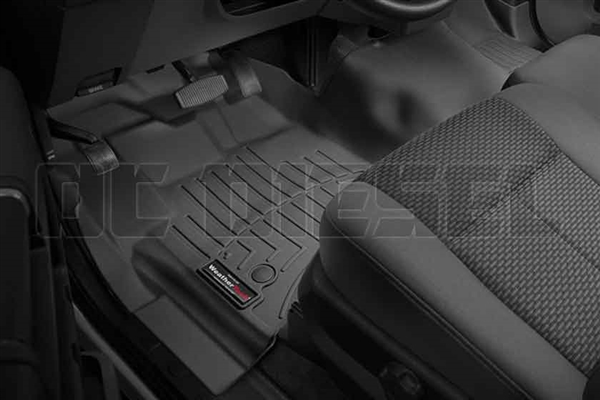 WeatherTech 445821 Black Front FloorLiner for 2012-2016 Ford 6.7L Powerstroke