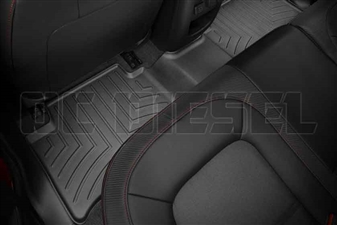 WeatherTech 447512 Black Rear FloorLiner for 2015-2017 GM 2.8L Duramax LWN