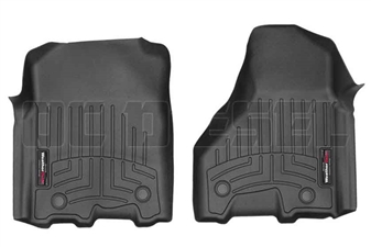 WeatherTech 449771V Black Front FloorLiner for 2012-2017 Dodge 6.7L Cummins