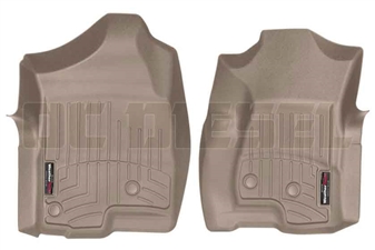 WeatherTech 450031 Tan Front FloorLiner for 2001-2007 GM 6.6L Duramax LB7, LLY, LBZ