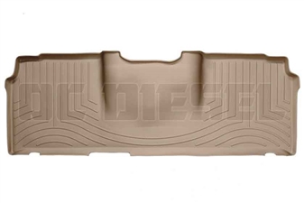 WeatherTech 450123 Tan Rear FloorLiner for 2006-2017 Dodge 5.9L, 6.7L Cummins