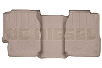 WeatherTech 450622 Tan Rear FloorLiner for 2001-2007 GM 6.6L Duramax LB7, LLY, LBZ