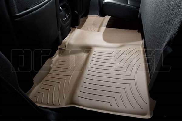 WeatherTech 450660 Tan Rear FloorLiner for 2007-2014 GM 6.6L Duramax LMM, LML