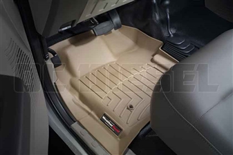 WeatherTech 451261 Tan Front FloorLiner for 2008-2010 Ford 6.4L Powerstroke