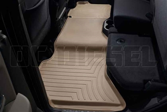 WeatherTech 452163 Tan Rear FloorLiner for 2010-2017 Dodge 6.7LCummins