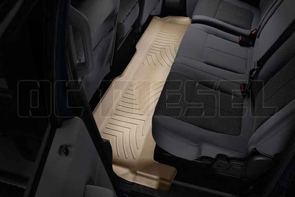 WeatherTech 453052 Tan Rear FloorLiner for 2011-2016 Ford 6.7L Powerstroke