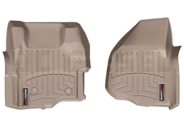 WeatherTech 454261 Tan Front FloorLiner for 2011-2012 Ford 6.7L Powerstroke