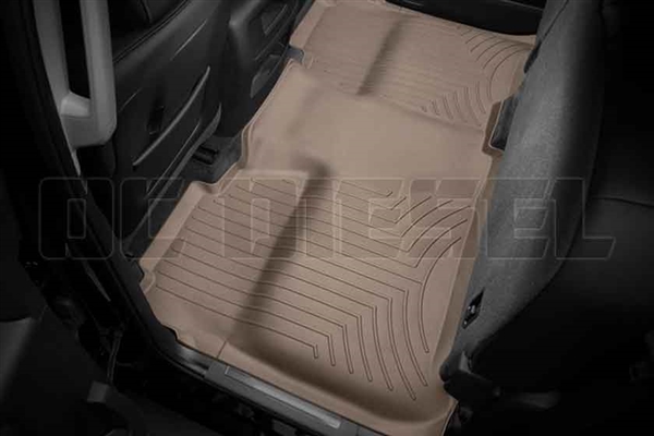 WeatherTech 455422 Tan Rear FloorLiner for 2014-2017 GM 6.6L Duramax LML, LP5