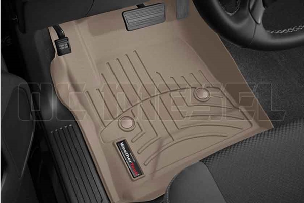 WeatherTech 455441 Tan Front FloorLiner for 2014-2017 GM 6.6L Duramax LML, LP5