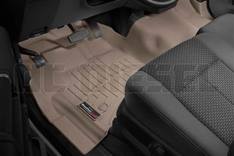 WeatherTech 455811 Tan Front FloorLiner for 2012-2016 Ford 6.7L Powerstroke