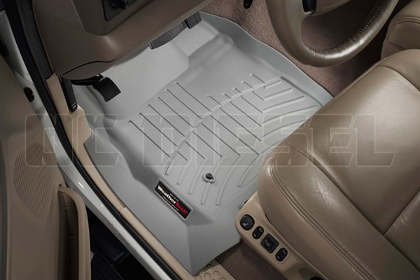 WeatherTech 460021 Grey Front FloorLiner for 1999-2007 Ford 7.3L, 6.0L Powerstroke