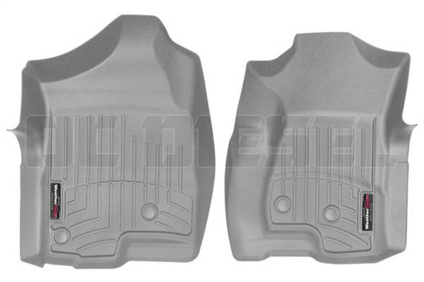 WeatherTech 460031 Grey Front FloorLiner for 2001-2007 GM 6.6L Duramax LB7, LLY, LBZ