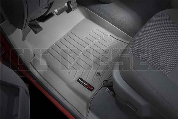 WeatherTech 460041 Grey Front FloorLiner for 2003-2009 Dodge 5.9L, 6.7L Cummins