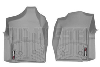 WeatherTech 460281 Grey Front FloorLiner for 2001-2007 GM 6.6L Duramax LB7, LLY, LBZ