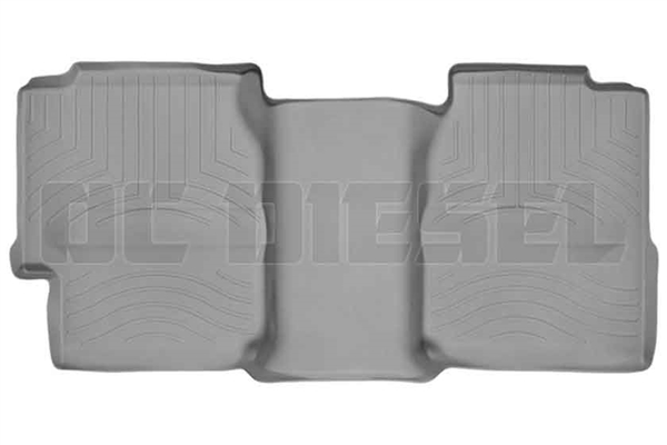 WeatherTech 460622 Grey Rear FloorLiner for 2001-2007 GM 6.6L Duramax LB7, LLY, LBZ