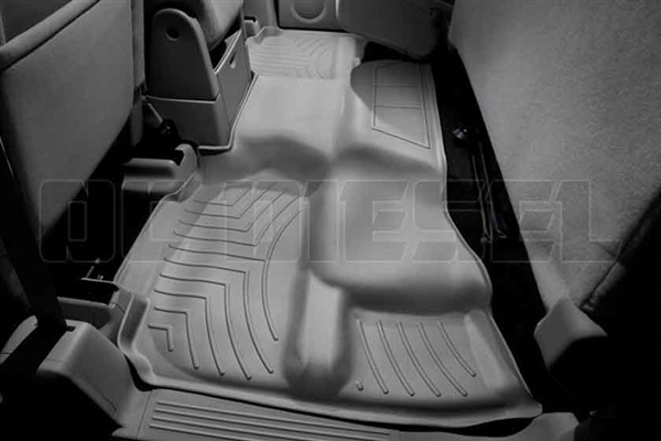 WeatherTech 460669 Grey Rear FloorLiner for 2007-2013 GM 6.6L Duramax LMM, LML