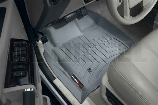 WeatherTech 461201 Grey Front FloorLiner for 2008-2010 Ford 6.4L Powerstroke