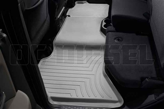 WeatherTech 462163 Grey Rear FloorLiner for 2010-2017 Dodge 6.7LCummins